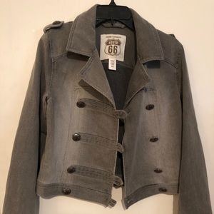 Route 66 grey denim jacket